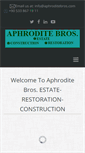 Mobile Screenshot of aphroditebros.com